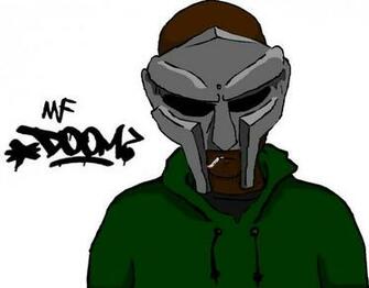 Mf Doom Illustration An Of American Rapper