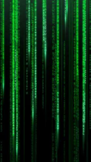 Wallpaper Matrix Code HD iPhone5