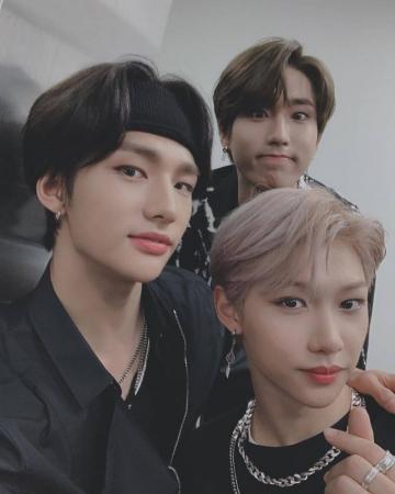 Hyunlix And Han Lee Felix Photo