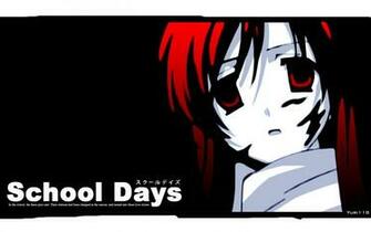 School Days Wallpaper Desktop Background