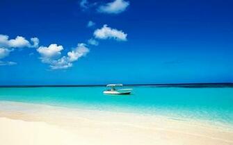 Tropical Beach Vacation Wallpaper