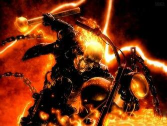 Skull Fire Wallpaper