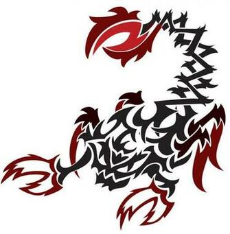 Tribal Scorpion By White Tigress
