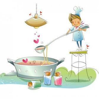 Children S Day Cooking iPad Wallpaper Cellphone HD