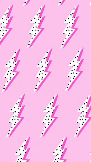 Lightning Wallpaper Preppy iPhone Pattern