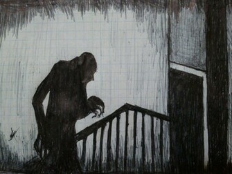 Nosferatu Shadow Wallpaper Fanart Cesareddie By