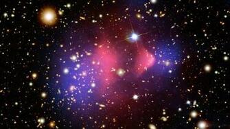 The Atomki Anomaly Bullet Cluster HD Wallpaper