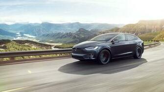 HD Wallpaper Of The New Tesla Model X Paperpull