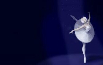 Wallpaper Night Background Stars Anime Art Ballerina Pack