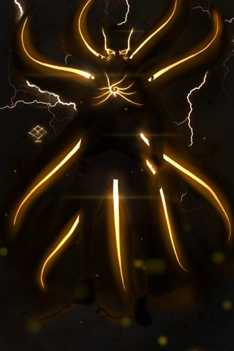 Naruto Baryon Mode Wallpaper