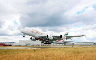 Wallpaper A380 Emirates Airline