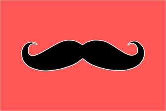 Mustache Clip Art At Clker Vector Online Royalty