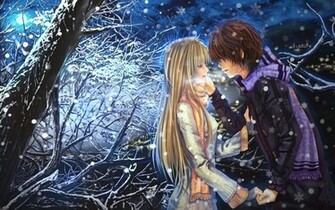 Anime Emo Couples Hugging