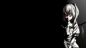 Wallpaper Anime Black 4k
