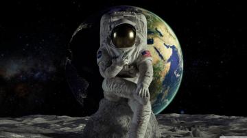 Space Astronaut Wallpaper 4k Teahub Io