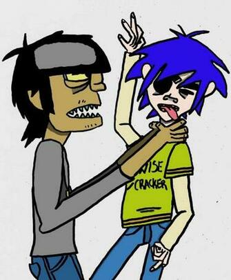 Gorillaz Murdoc Choking 2d By Lmfaoxoxo