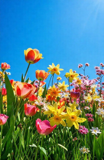 Spring Flowers Screensavers Wallpaper