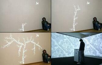 Light Emitting Wallpaper