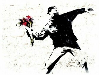 Banksy Graffiti Fresh New HD Wallpaper Art