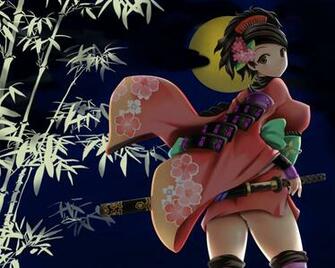 Only Haruka Oboro Muramasa Momohime Japanese Clothes