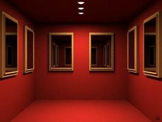 La Imagen Habitaci N Roja Espejo Wallpaper And Stock Photos