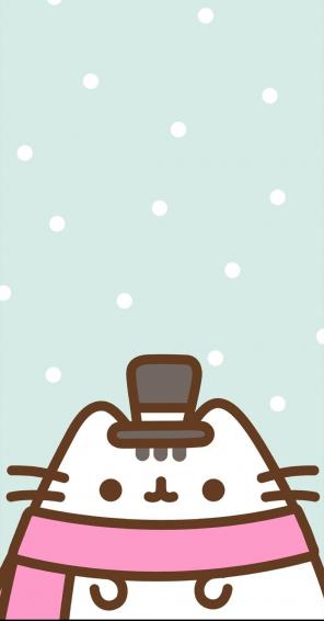 Cute Winter iPhone Wallpaper Top