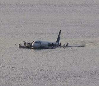 Plane Crash Into Hudson Rivercroped Wallpaper On This