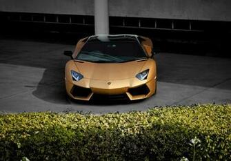 Top HD Wallpaper Lamborghini Aventador Prism Gold