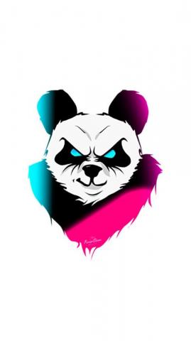 Panda Malo Art Logo Design