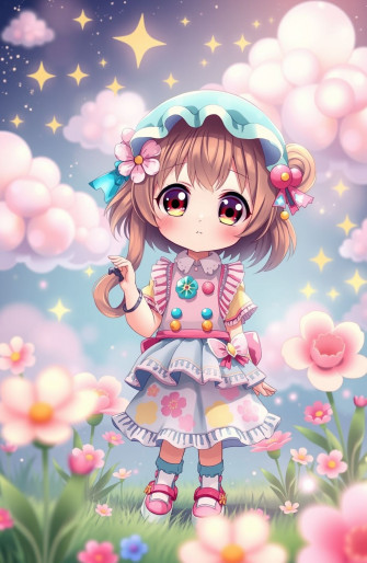 Cute Anime Girls HD Wallpaper