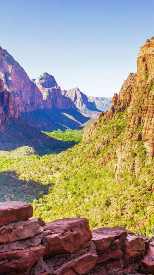 Zion National Park Utah Usa iPhone 5s Wallpaper