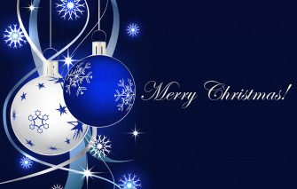 Wallpaper Decoration Balls New Year Christmas
