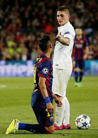 Psg Verratti Neymar Paris Saint Germain