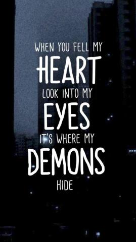 It S Dark Inside Wallpaper Imagine Dragons Lyrics