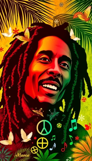 Bob Marley Phone Wallpaper