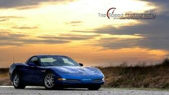 Blue Chevrolet Corvette C5 Z06 HD Desktop Wallpaper