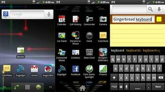 Gingerbread Launcher Keyboard Und Wallpaper Gratis Im Market Giga