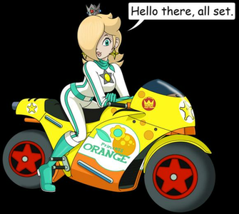 Rosalina Mario Kart By Lyndonpatrick