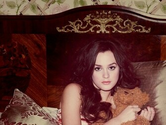 Leighton Meester Computer Wallpaper Desktop Background