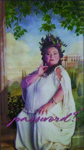 Harry Potter Fat Lady iPhone Wallpaper In