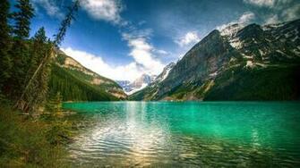 Fascinating Lake Louise Canada Desktop Pc And