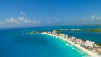 Blue Cancun Wallpaper