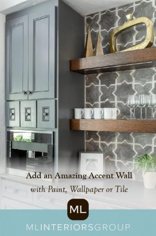 Add An Amazing Accent Wall With Paint Wallpaper Or Tile