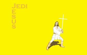 Yellow Jedi Wallpaper Jesus Christ