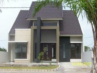 Home Design Exterior With Front Look Wallpaper For iPhone