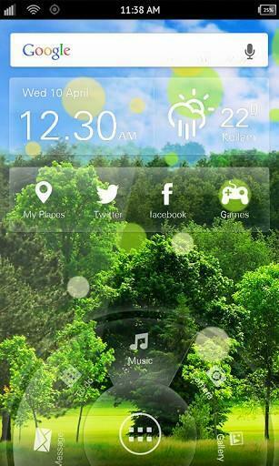 Bigger Sunny Forest 3d Live Wallpaper For Android Screenshot