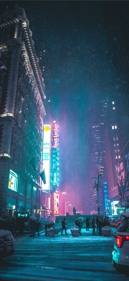 New York United States iPhone X Wallpaper