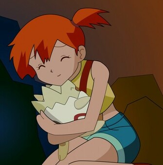 Misty And Togepi Pokemon By Fezvrasta