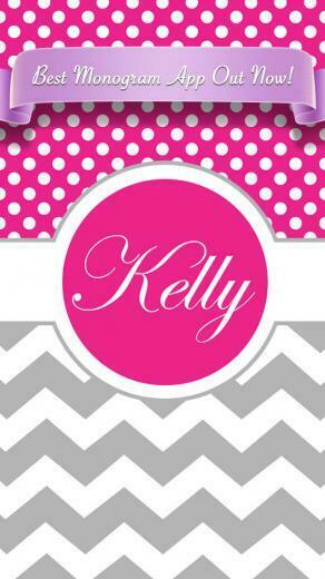 Shopper Designer Monogram Custom Wallpaper Background Lifestyle