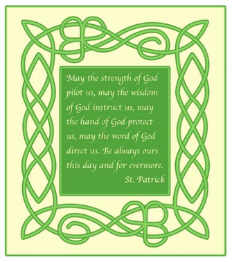 Border In Adobe Illustrator For A St Patrick S Day Irish Blessing